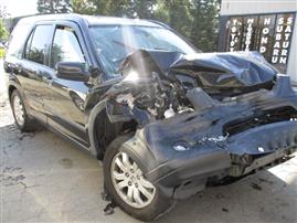 2006 HONDA CR-V EX MODEL 2.4L AT 4WD BLACK  A15240